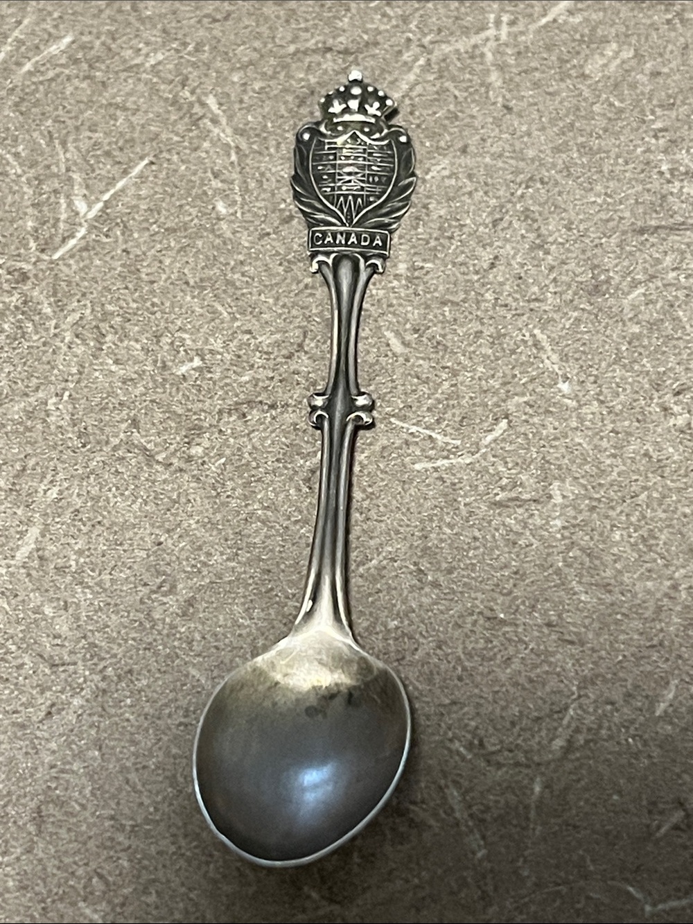 Sterling Silver Canada Accent Spoon 3 3/4”
